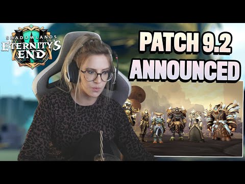 PATCH 9.2 ANNOUNCEMENT! My REACTION & discussing CHANGES!