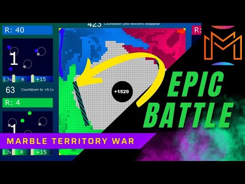 Territory War - Blockers and Bonuses! Episode 21 - Algodoo Marble Race