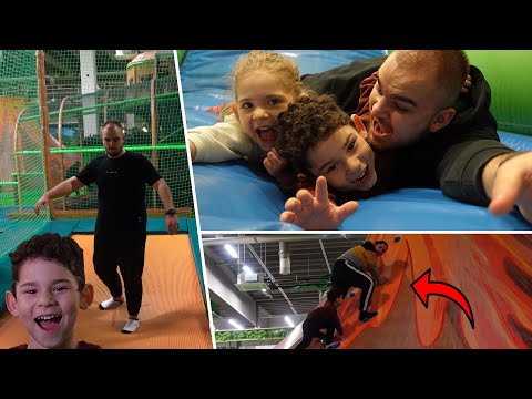 Trampolina, Rreshqitese & Lojra te ndryshme ne Finland tu lujt me Ahmetin dhe Alaren😂😂😂