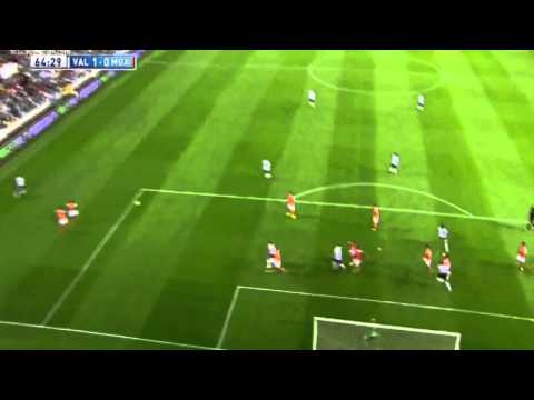 Ricardo Costa Goal  Valencia 1-0 Malaga  17.08.2013 LA LIGA HD