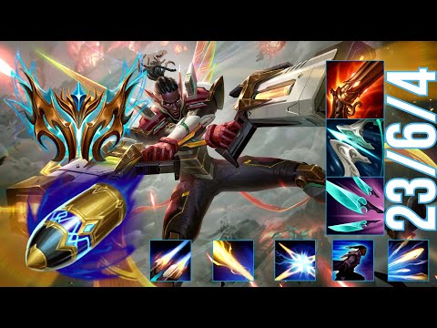 TOP 1 CHALLENGER Guides How to Play LUCIAN ADC & Carry + Best Build/Runes Season 13 Patch 13.6