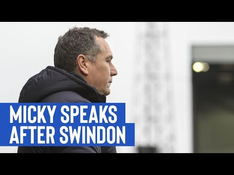 Post Match | Micky Mellon (Swindon Town)