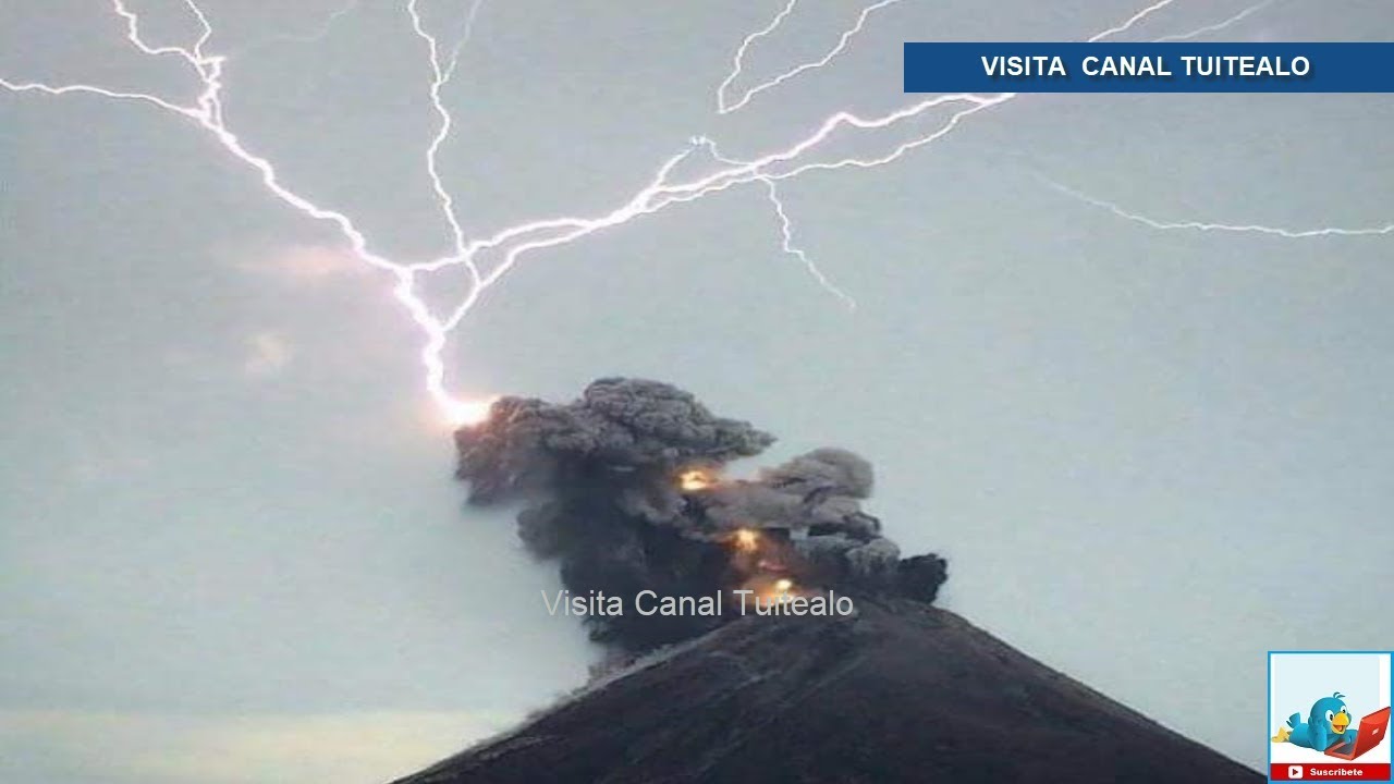 Así fue la erupción del Volcán de Fuego en Guatemala Video