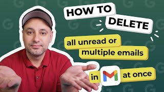 How to delete all or multiple emails in Gmail at once