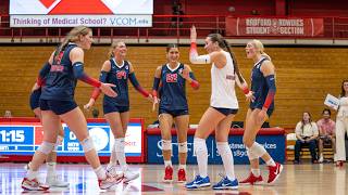 Highlanders Win Wild 3-2 Match Over Gardner-Webb on Dig Pink Day
