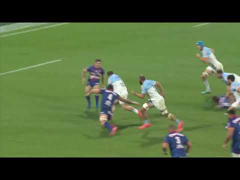TOP 14 - Essai de Mateo CARRERAS (AB) - Aviron Bayonnais - Stade Français Paris