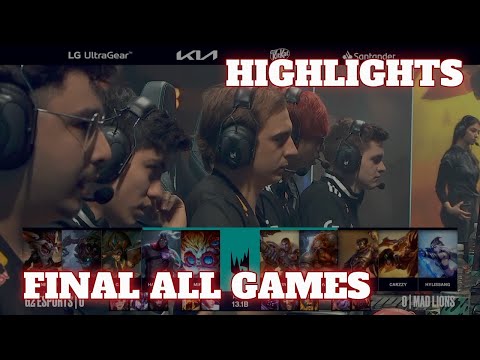 G2 vs MAD - All Games Highlights (Bo5) | Final LEC Winter 2023 Playoffs | G2 Esports vs Mad Lions