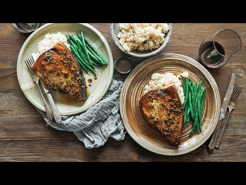 Pan-Roasted Swordfish