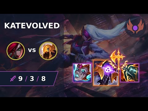 [ KatEvolved ] Katarina MID vs Azir | KR MASTER | LOL Season 2024