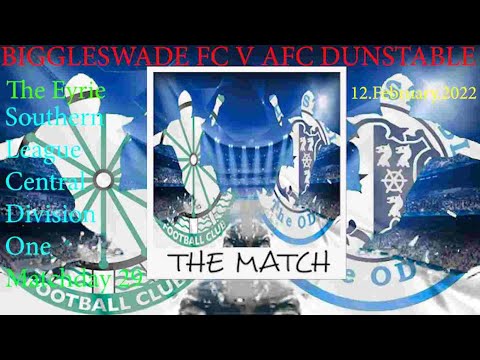 BIGGLESWADE FC V AFC DUNSTABLE 12.FEBRUARY.2022