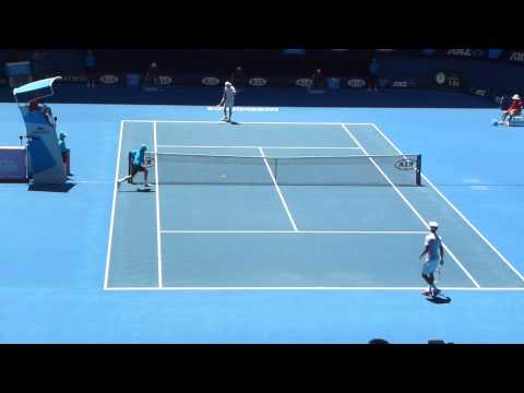 Novak Djokovic vs P. Lorenzi (Australian Open 2012 - 17/01/12)