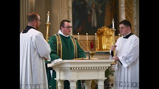 A New Priest Welcoming His Father Into the Church | Mundelein Seminary
