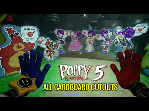 Poppy Playtime Chapter 5 ALL Cardboard Cutout Voices