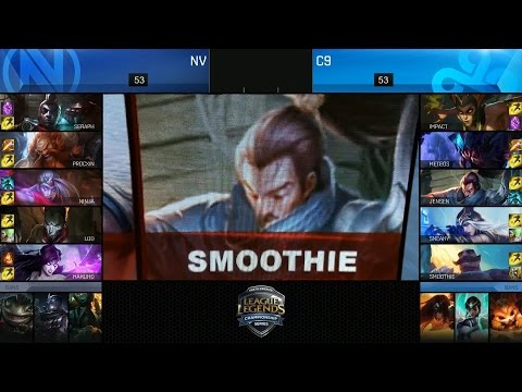 C9 vs NV Game 2 Highlights - 2016 NALCS REGIONAL QUALIFIERS DAY 2