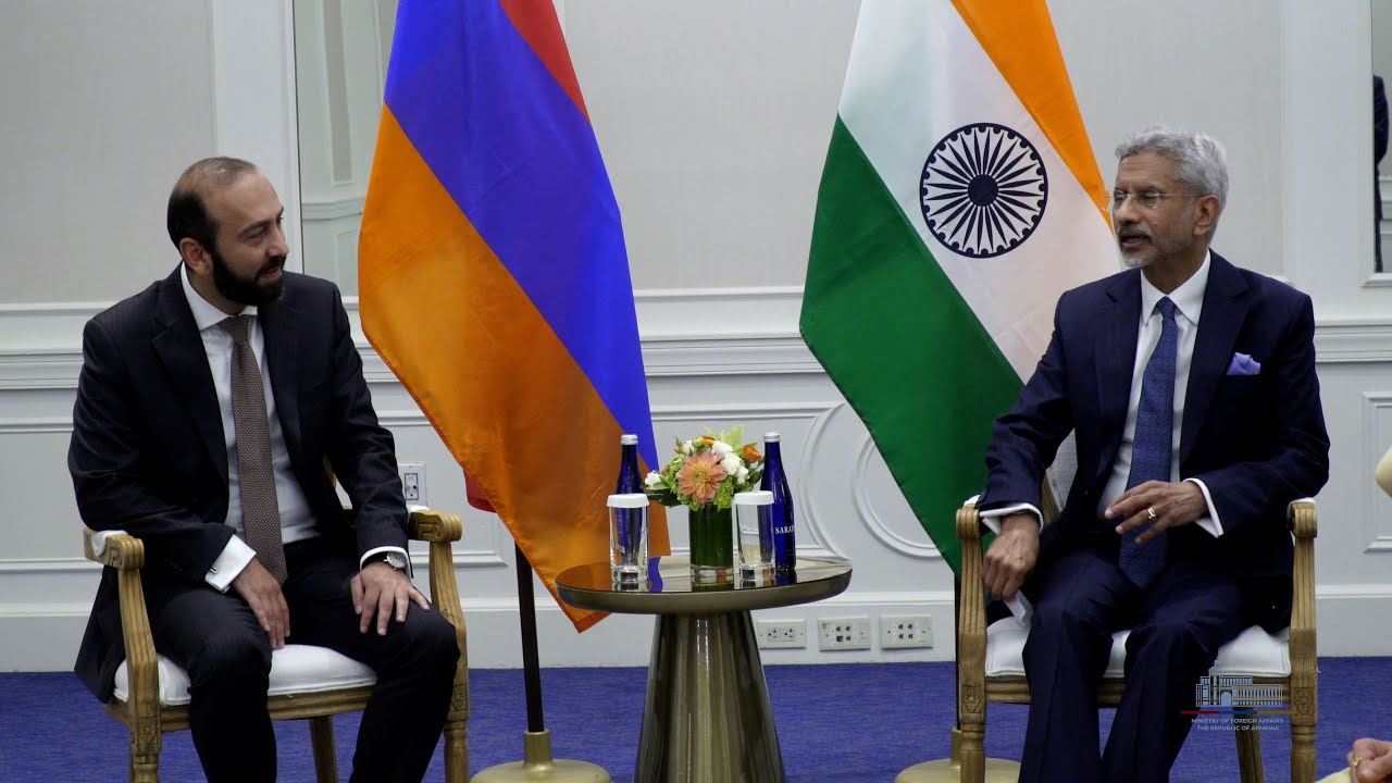 Ermənistan və Hindistan xarici işlər nazirləri Cənubi Qafqazda təhlükəsizlik və sabitliklə bağlı məsələləri müzakirə edib