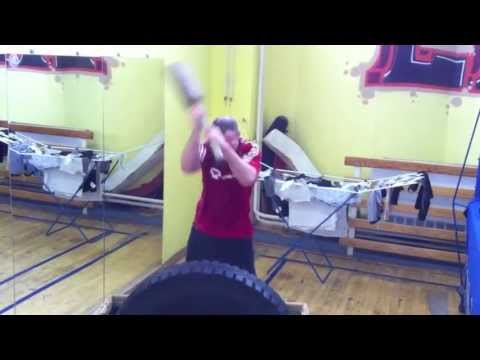 Rudy Markussen training in Berlin before Magee WBA fight