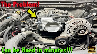 How To Fix Reduced Engine Power Quick And Simple! Code P2135 Chevy Or GMC Trucks / SUV