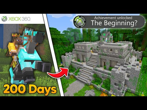 200 Days in Minecraft: Xbox 360 Edition!