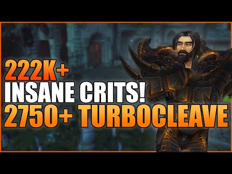 INSANE 222K+ CRITS IN 3v3 ARENA! (2750+ Turbo Cleave) - WoW BFA 8.3 Season 4 PvP