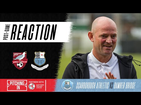 Post-match reaction with Jamie Milligan & Dylan Boyle | Scarborough Athletic (A)