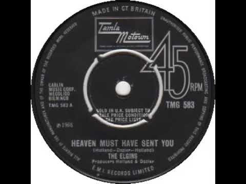UK New Entry 1966 (397) The Elgins - Heaven Must Have Sent You