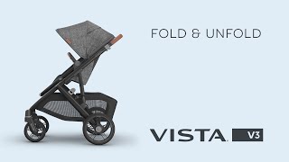 UPPAbaby Vista V3 UPPAbaby Vista V3, skládání a rozkládání