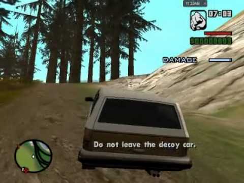 Grand Theft Auto San Andreas Walkthrough Part 40 (Decoy)