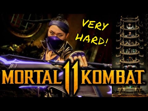 MK11 *KITANA* VERY HARD KLASSIC TOWER GAMEPLAY!! (NO MATCHES LOST) 1080p 60 FPS (MORTAL KOMBAT 11)