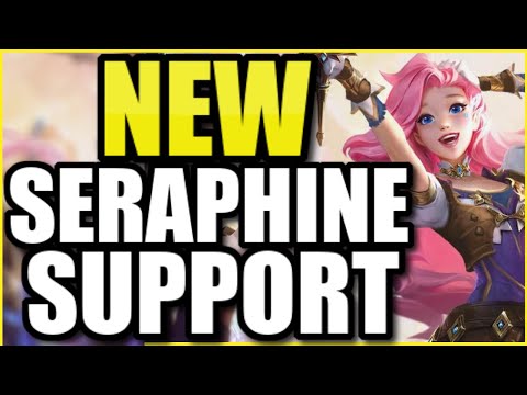 The NEW CHAMPION SERAPHINE is an absolute GOD-TIER SUPPORT 👀 (BEST SERAPHINE BUILD)