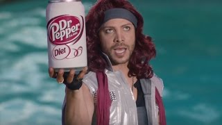 Diet Dr Pepper Commercial 2017 Lil&#39; Sweet Justin Guarini Pool Toy