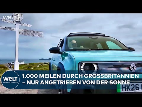 Video Thumbnail: SOLARSTROM: Mit dem Renault 1.000 Meilen durch Großbritannien – nur Sonnenenergie