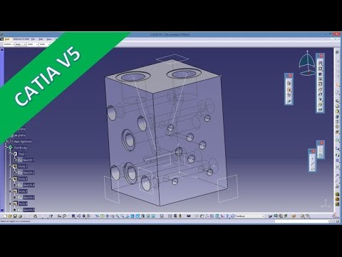 6 7 Laengenverkettungsblock Catia v5 Training 3d Reference Elements