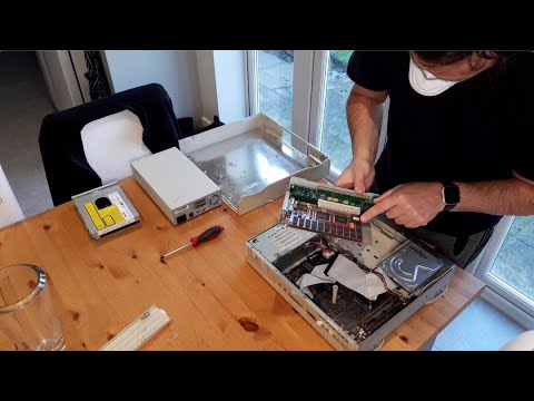 Power Macintosh 6100 refurbish - part 1 - disassembly