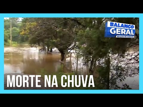 Menino morre após ser arrastado por enchente em Juquitiba (SP)