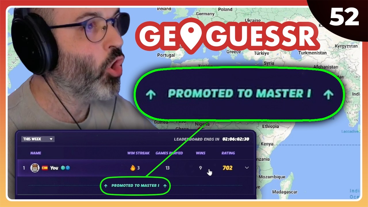 ¿EL SUEÑO ES POSIBLE? ¡¡¿ DOBLE ASCENSO A MASTER I !!? | GEOGUESSR Gameplay Español