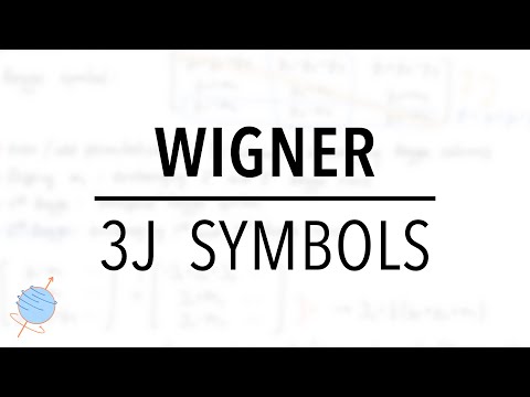 Wigner's 3j Symbols | Angular Momentum | Quantum Mechanics