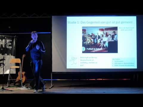 ScienceSlam mit Dr. Frank Asbrock: Wer hat Angst vorm schwarzen Mann?