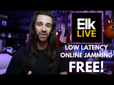 Low Latency Online Jamming for FREE | Elk Live Native