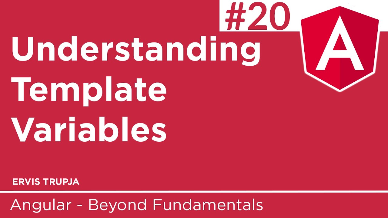 20. Understanding Template Variables in Angular