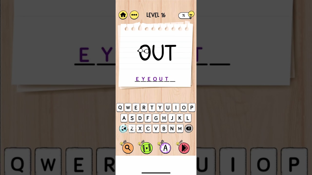 Brain Test Tricky Words Level 17