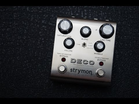 Strymon Deco tape saturation   doubletracker Effekt