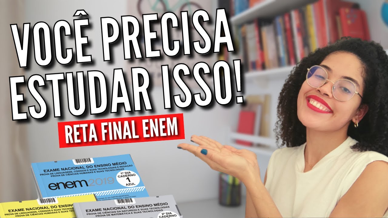 [ATUALIZADO!] ASSUNTOS QUE MAIS CAEM NO ENEM!