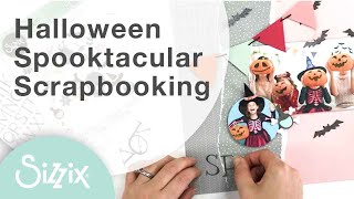 How to Make a Halloween Scrapbooking Page