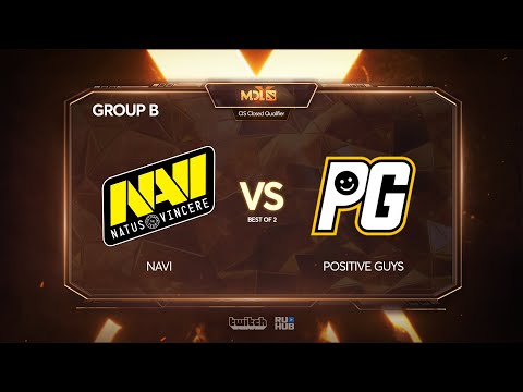 Positive Guys vs Na`Vi, MDL Chengdu Major Qualifier, bo2, game 2 [Inmate]