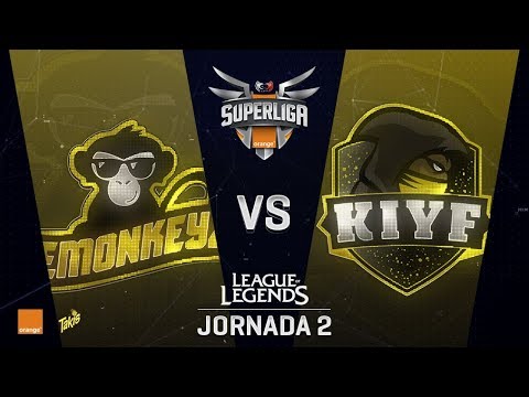 SUPERLIGA ORANGE - EMONKEYZ VS KIYF - Mapa 2 - #SUPERLIGAORANGELOL2