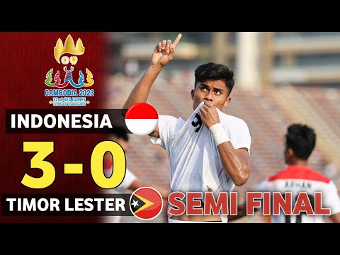 SEMI FINAL!! Highlight Indonesia Vs Timor Leste 3-0 | Sea Games 2023 Kamboja #timnas