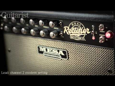 Mesa Engineering Recto-Verb Twenty-Five guitar combo amp review demo