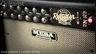 Video thumbnail for Mesa Engineering Recto-Verb Twenty-Five guitar combo amp review demo by Guitarist