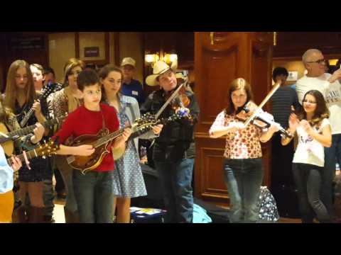 Tomorrow's Bluegrass Stars play "Old Joe Clark" @ SPBGMA 2016