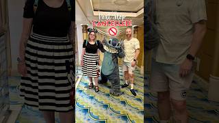 What happens when your planned port stop is cancelled?! 😱#disneymagic #disneycruise